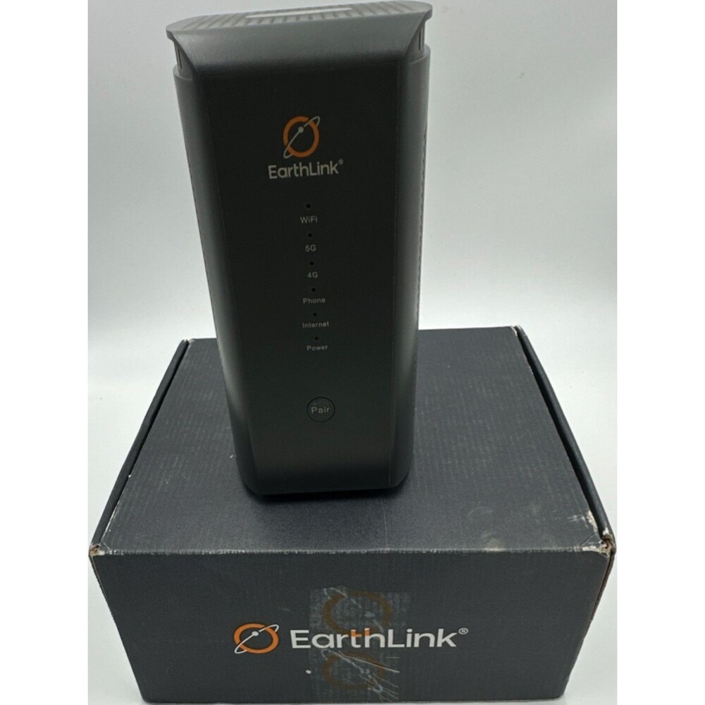 EarthLink EL5000 4G Unlocked Modem Router w/ SIM Slot, 4 LAN Ports, Black